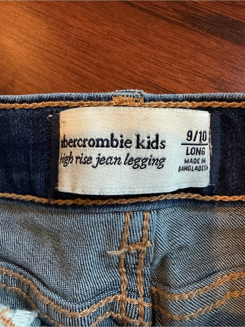 abercrombie kids Blue Denim Slim Jeans